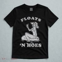 Floats And Hoes Funny Float Trip Tubing River Float T-Shirt thumb 5