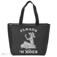 Floats And Hoes Funny Float Trip Tubing River Float Tote Bag thumb 0
