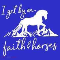 Faith And Horses Christian Horse Lover Great Gift Women's Tank Top thumb 5