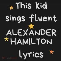 Funny Alexander Hamilton Hamilton Lyrics Hamiltrash Broadway Musical Coaster thumb 2