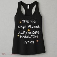 Funny Alexander Hamilton Hamilton Lyrics Hamiltrash Broadway Musical Women's Tank Top thumb 3