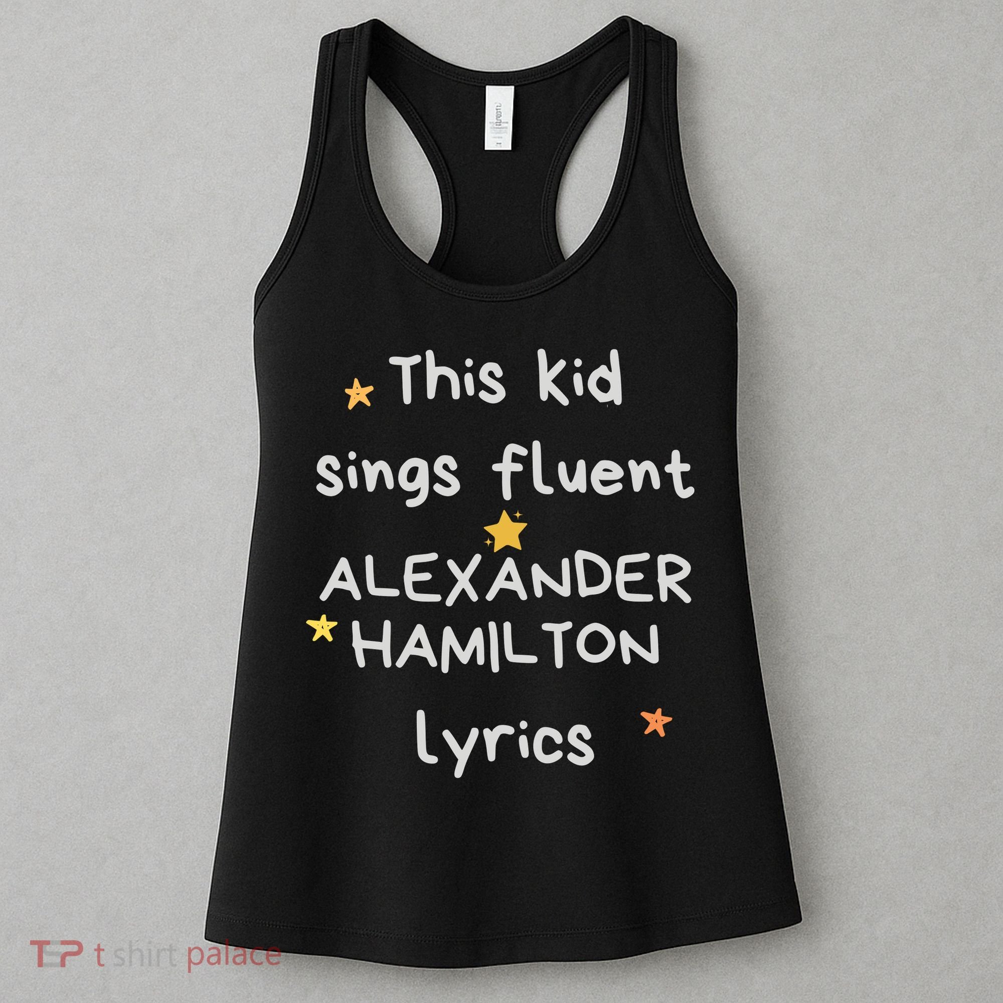 Funny Alexander Hamilton Hamilton Lyrics Hamiltrash Broadway Musical Women's Tank Top