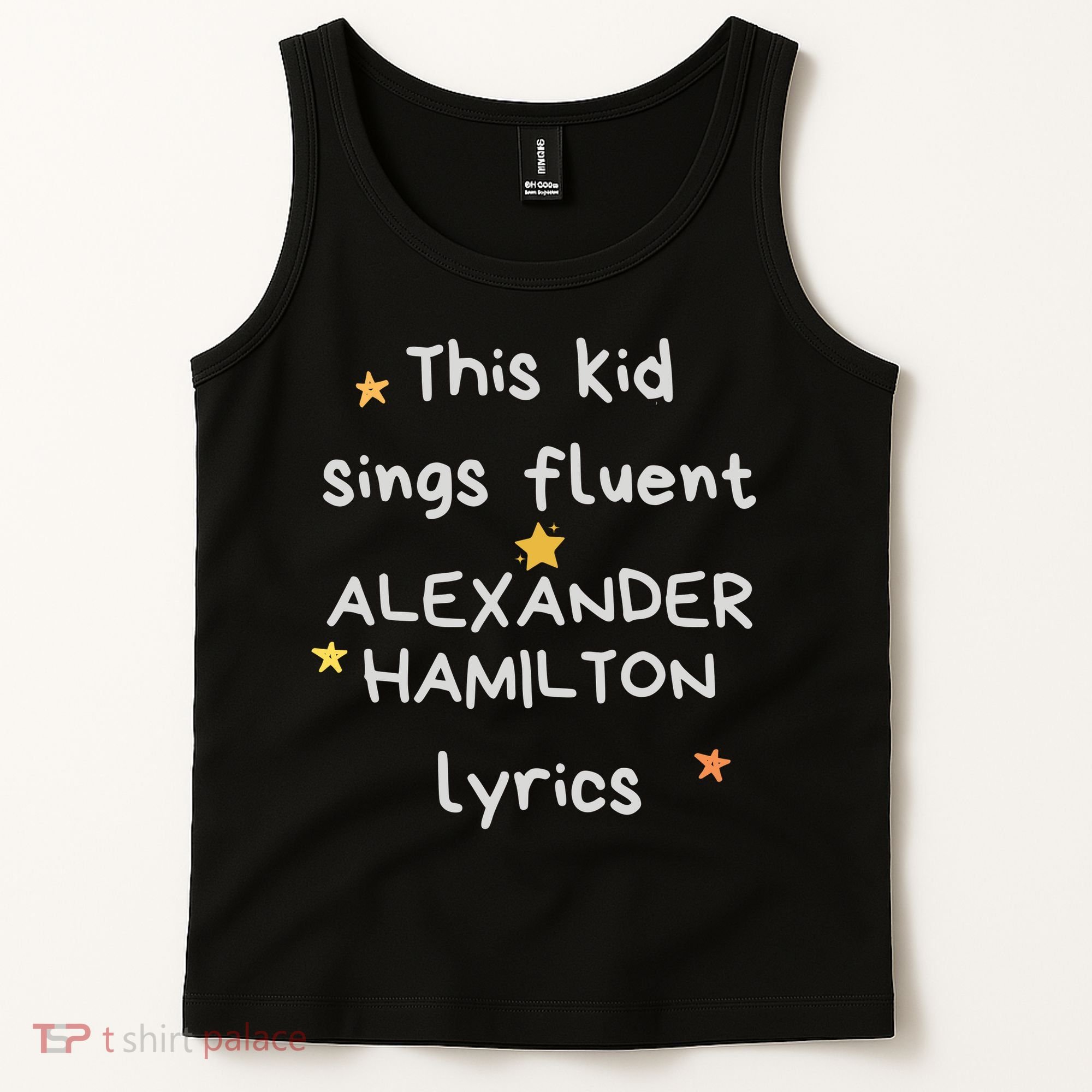 Funny Alexander Hamilton Hamilton Lyrics Hamiltrash Broadway Musical Tank Top