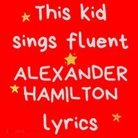 Funny Alexander Hamilton Hamilton Lyrics Hamiltrash Broadway Musical Santa Hat thumb 1