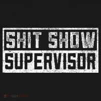 Funny Adult Humor Shit Show Supervisor Mom Women's Perfect Tri Rocker Tank thumb 4