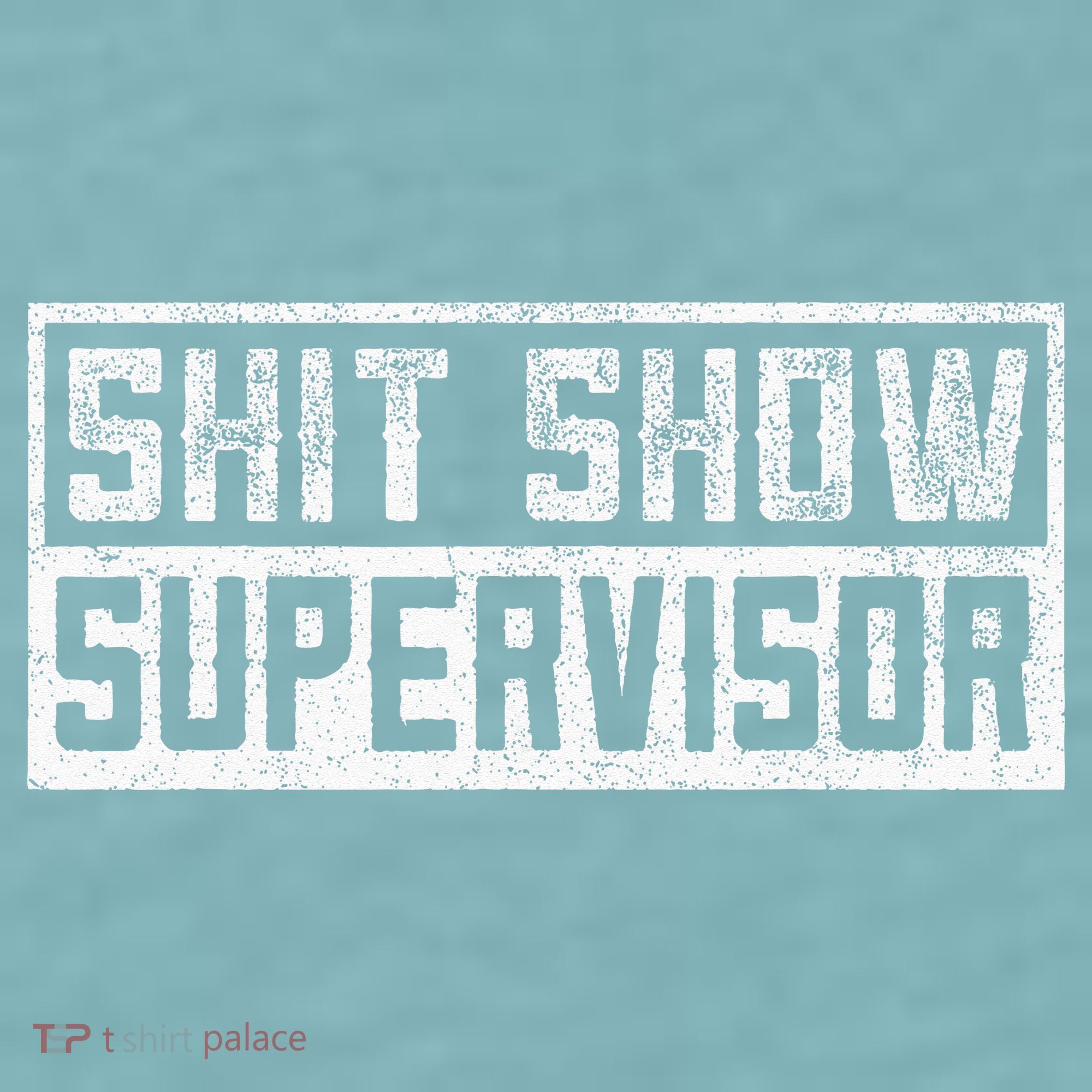 Funny Adult Humor Shit Show Supervisor Mom Sueded Cloud Jersey T-Shirt