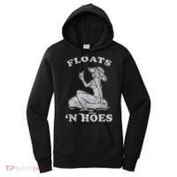 Floats And Hoes Funny Float Trip Tubing River Float Women's Hoodie thumb 0