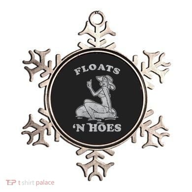 Floats And Hoes Funny Float Trip Tubing River Float Ornament