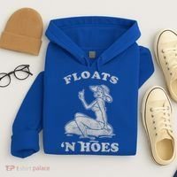 Floats And Hoes Funny Float Trip Tubing River Float Hoodie thumb 4