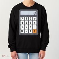 Funny Accountant Halloween Costume Outfit Math Calculator Women's Sweatshirt thumb 0