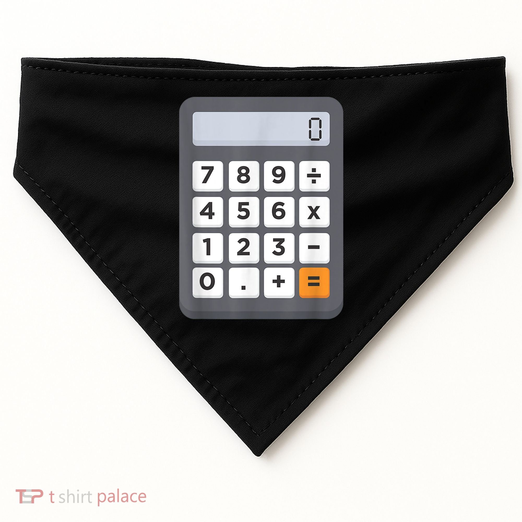Funny Accountant Halloween Costume Outfit Math Calculator USA-Made Doggie Bandana