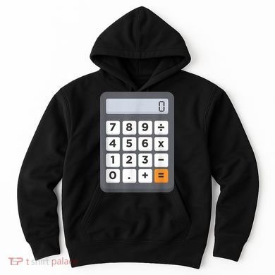 Funny Accountant Halloween Costume Outfit Math Calculator Hoodie