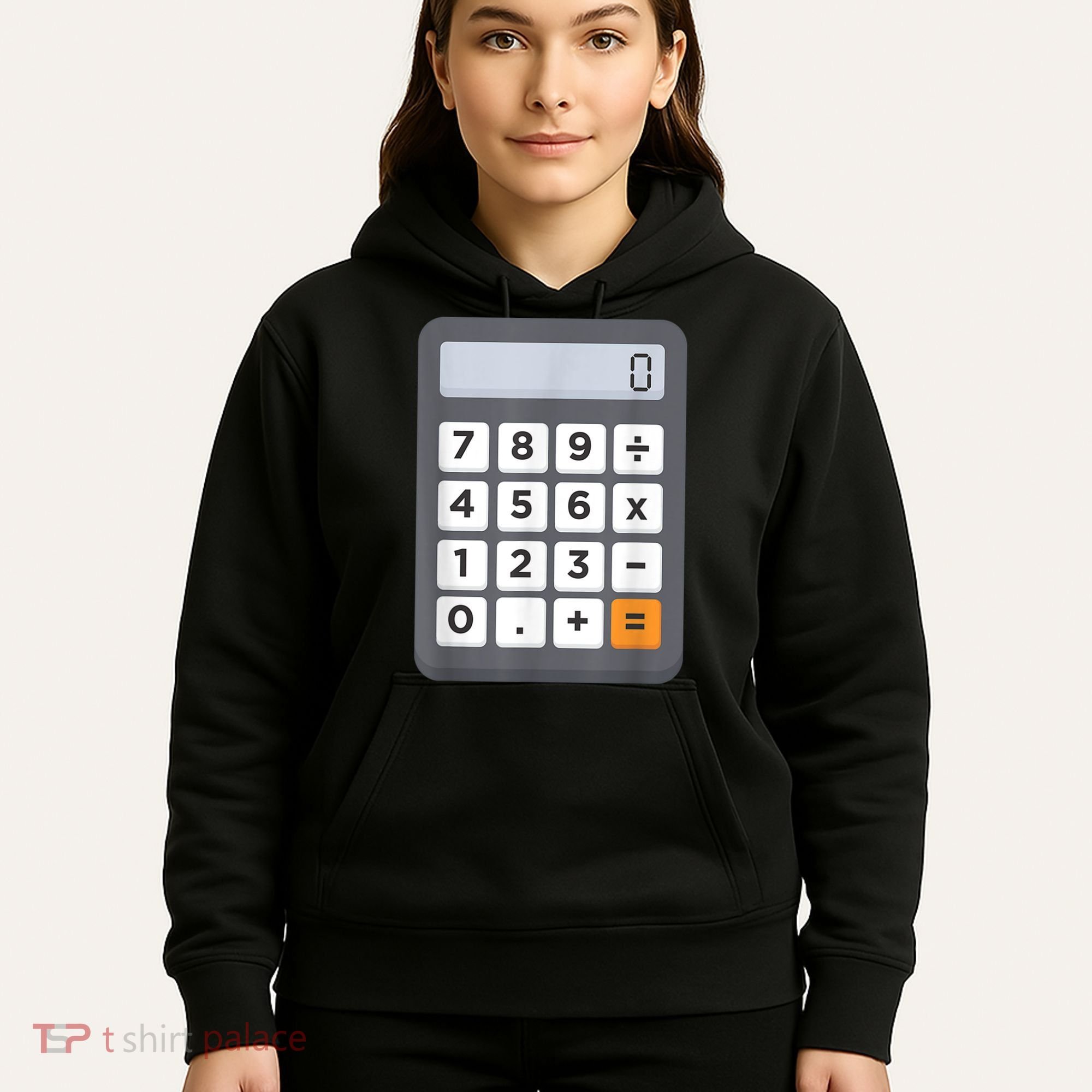 Funny Accountant Halloween Costume Outfit Math Calculator Hoodie