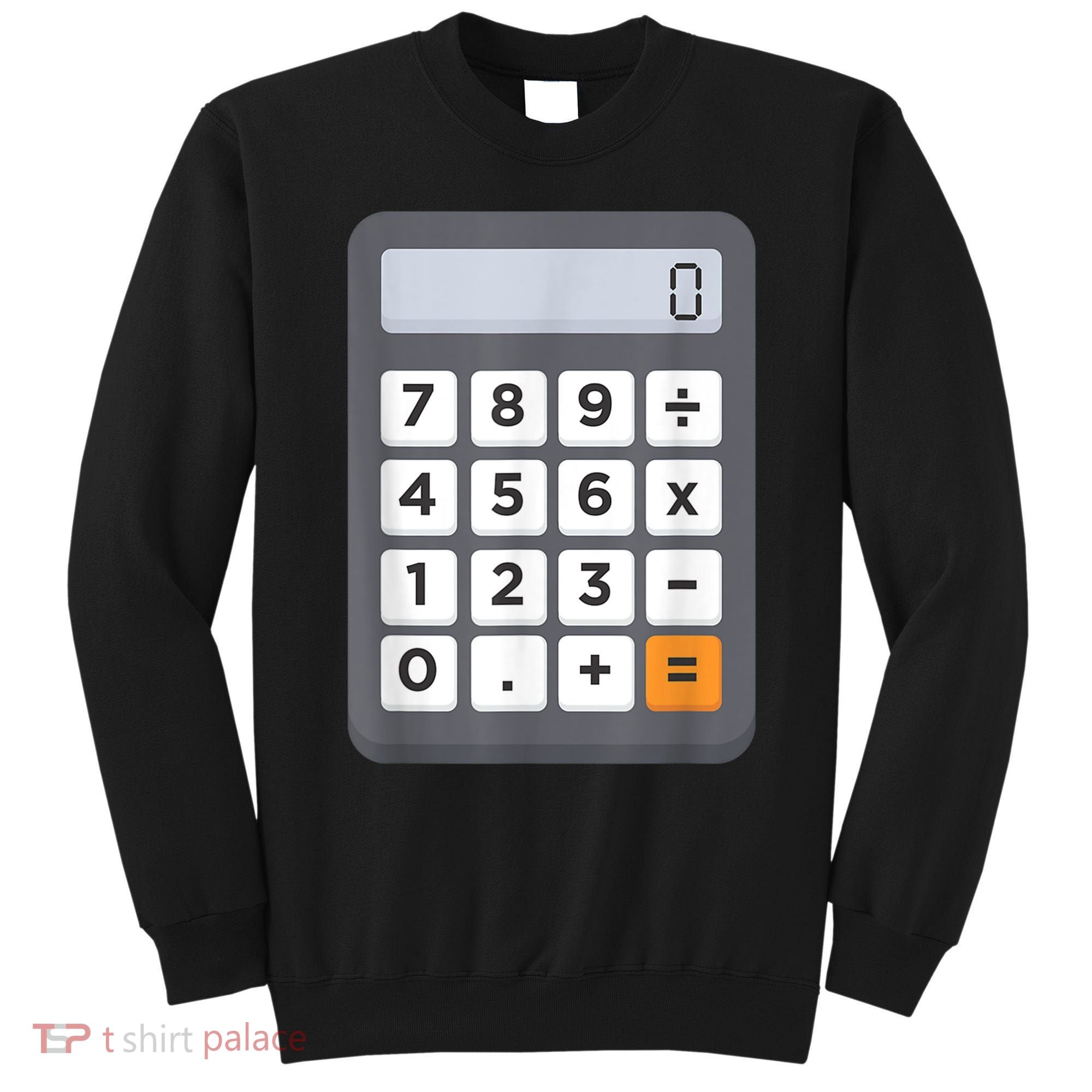 Funny Accountant Halloween Costume Outfit Math Calculator Sweatshirt