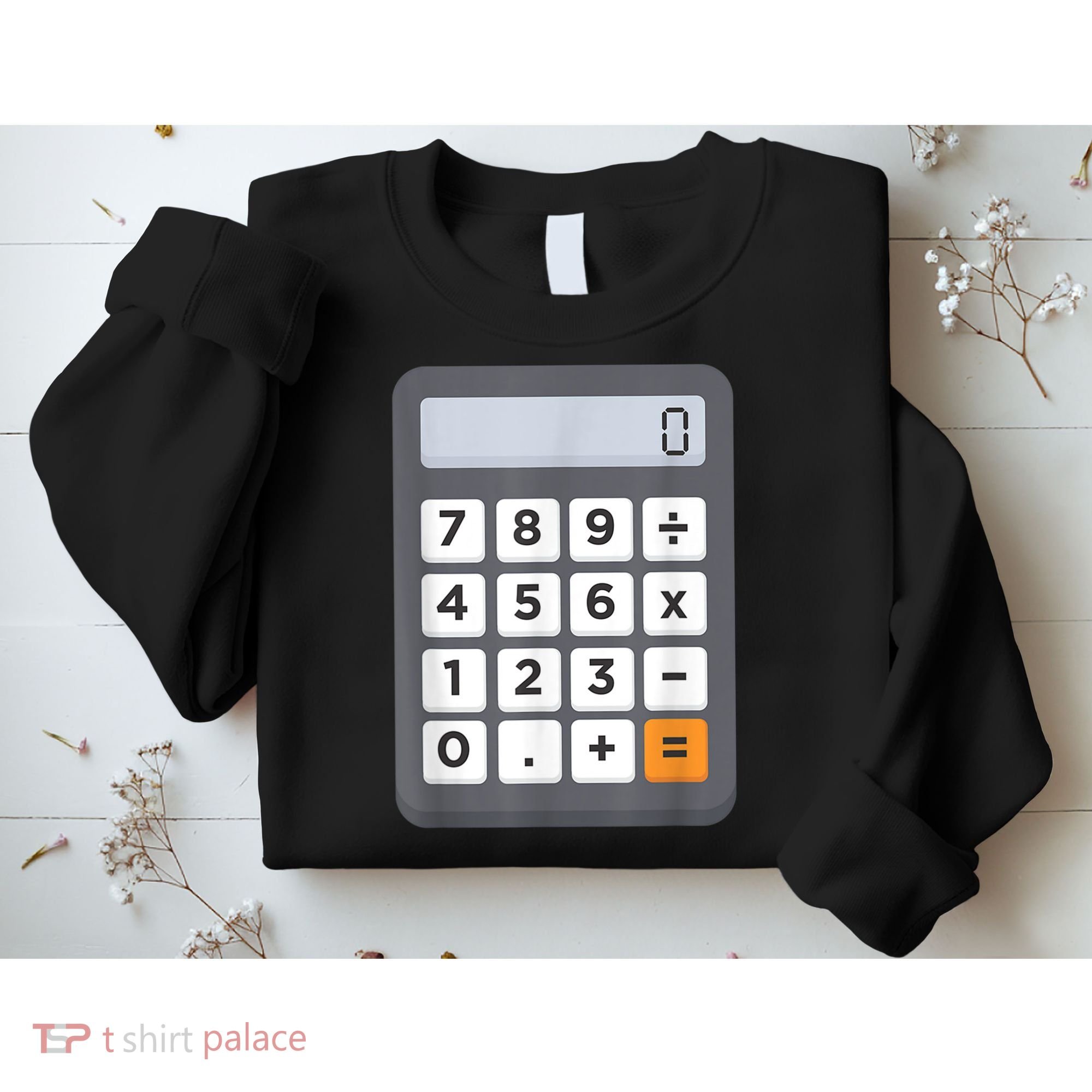 Funny Accountant Halloween Costume Outfit Math Calculator Sweatshirt
