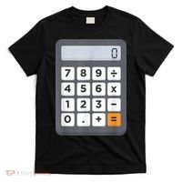 Funny Accountant Halloween Costume Outfit Math Calculator T-Shirt thumb 0