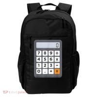 Funny Accountant Halloween Costume Outfit Math Calculator Backpack thumb 0