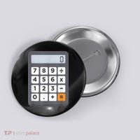 Funny Accountant Halloween Costume Outfit Math Calculator Button thumb 0