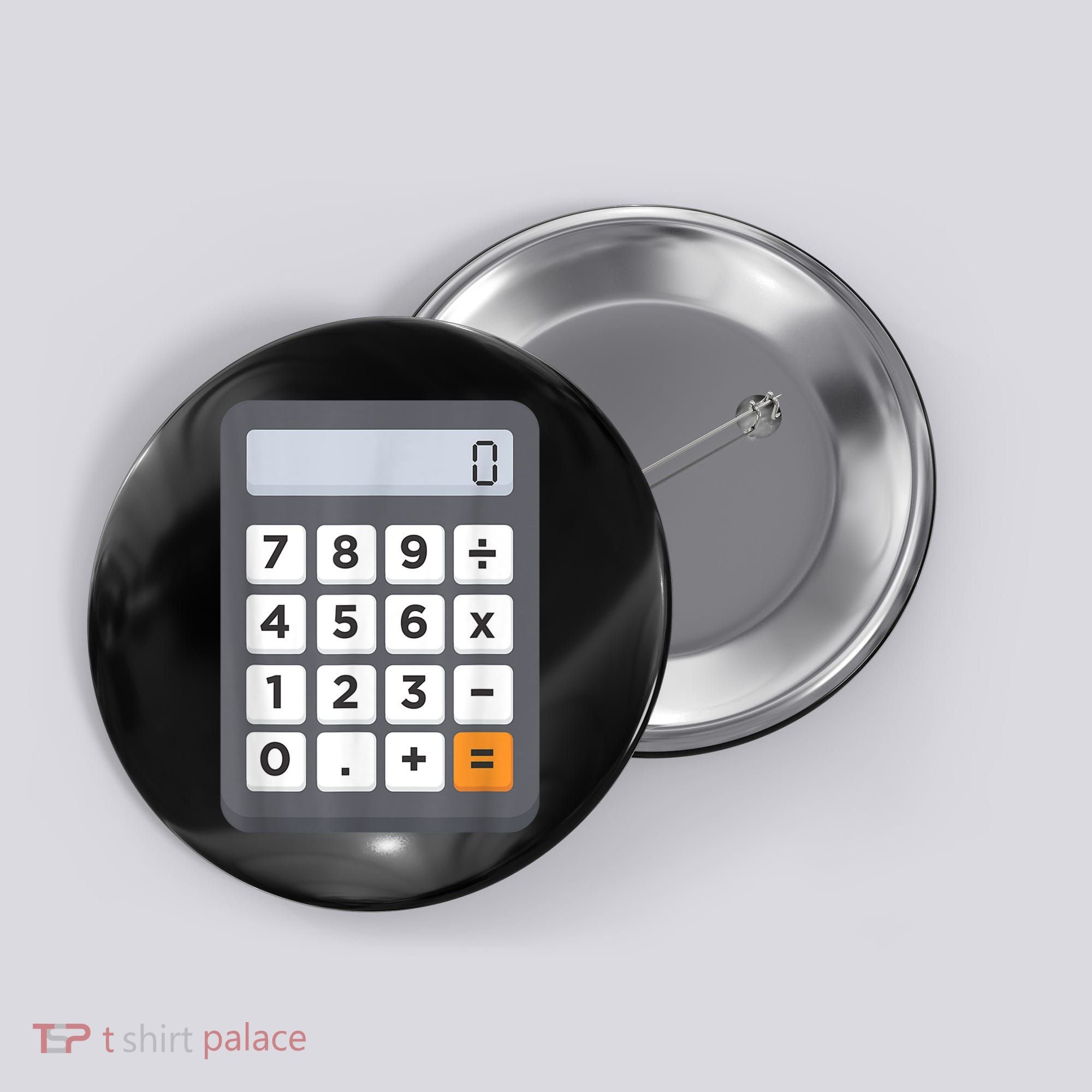 Funny Accountant Halloween Costume Outfit Math Calculator Button