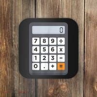 Funny Accountant Halloween Costume Outfit Math Calculator Coaster thumb 0