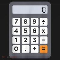 Funny Accountant Halloween Costume Outfit Math Calculator Mousepad thumb 1