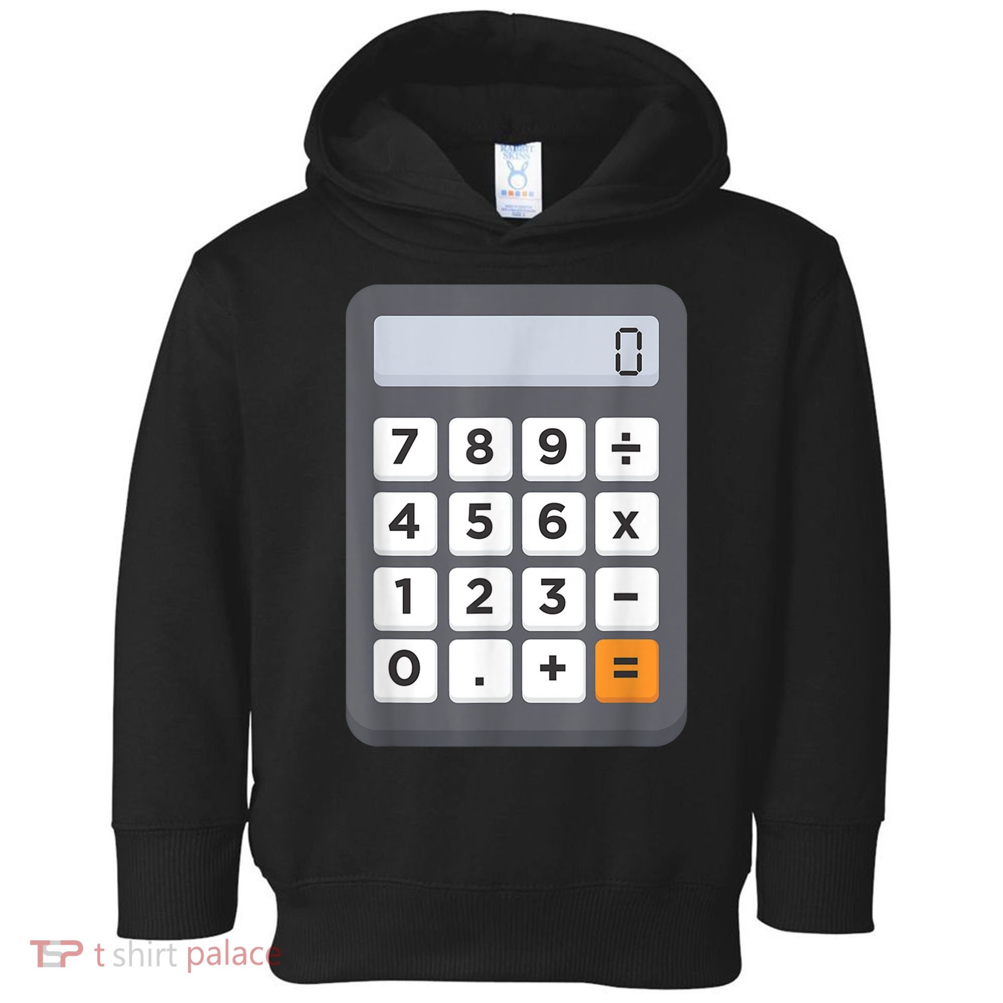 Funny Accountant Halloween Costume Outfit Math Calculator Toddler Hoodie