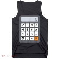 Funny Accountant Halloween Costume Outfit Math Calculator Tank Top thumb 0