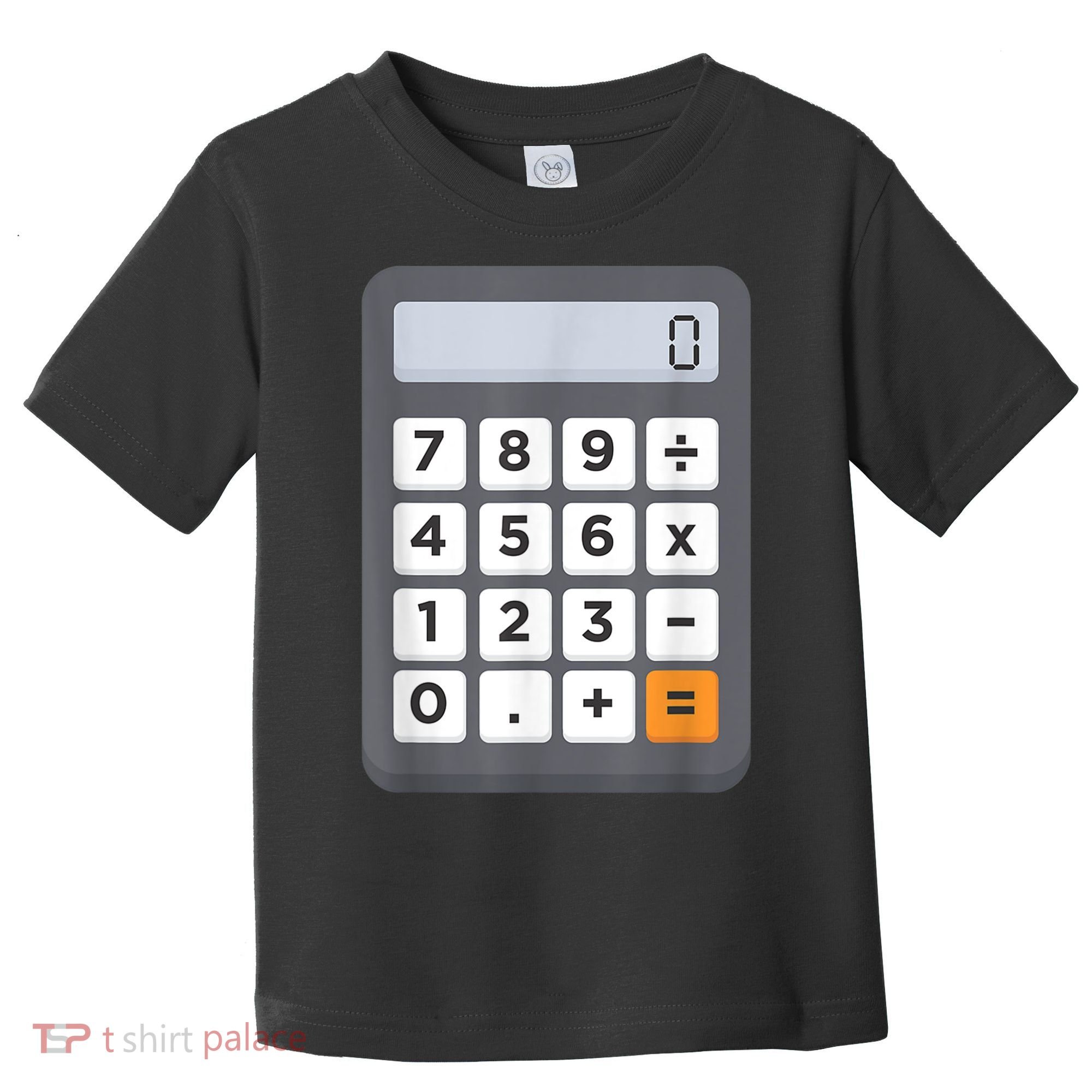 Funny Accountant Halloween Costume Outfit Math Calculator Toddler T-Shirt