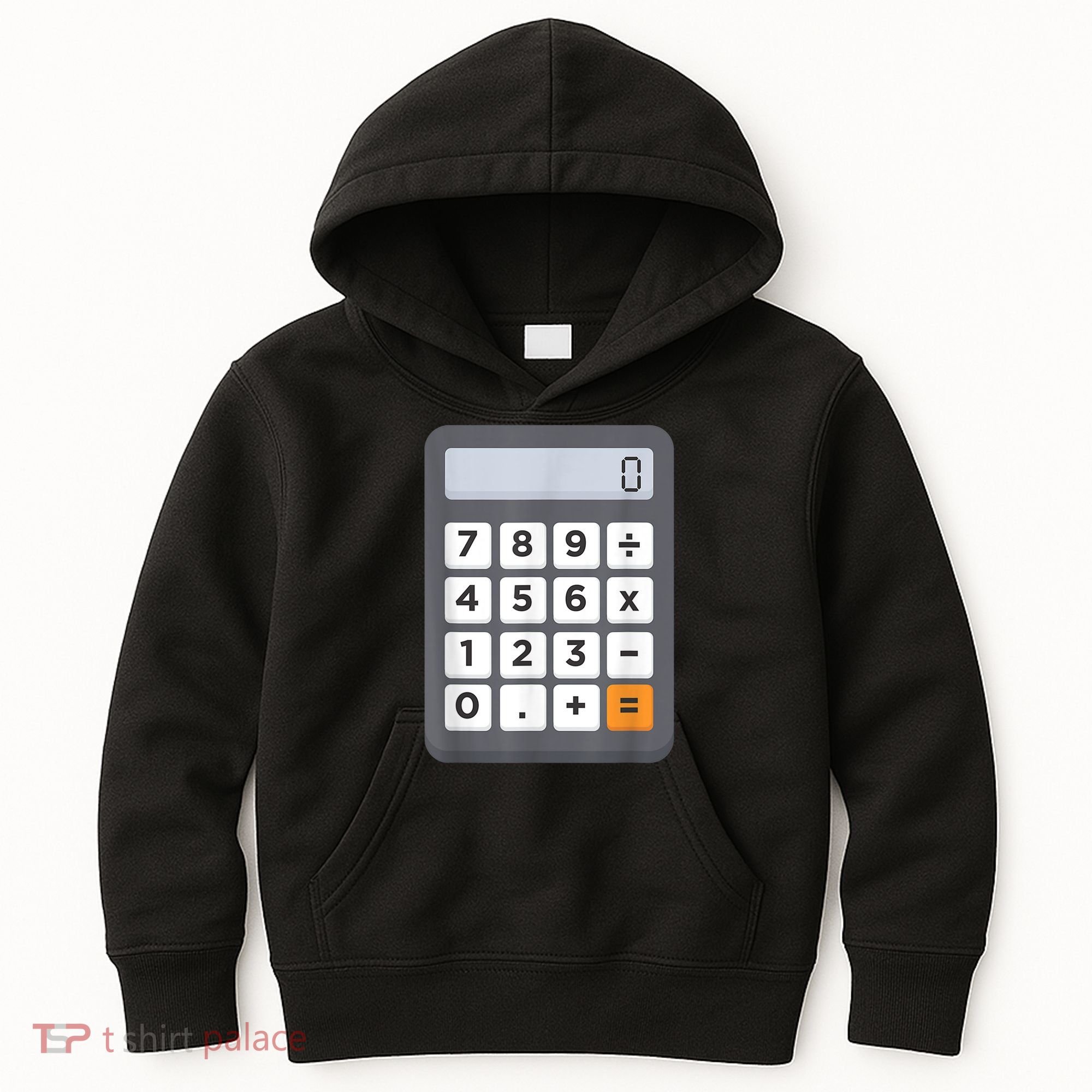 Funny Accountant Halloween Costume Outfit Math Calculator Kids Hoodie