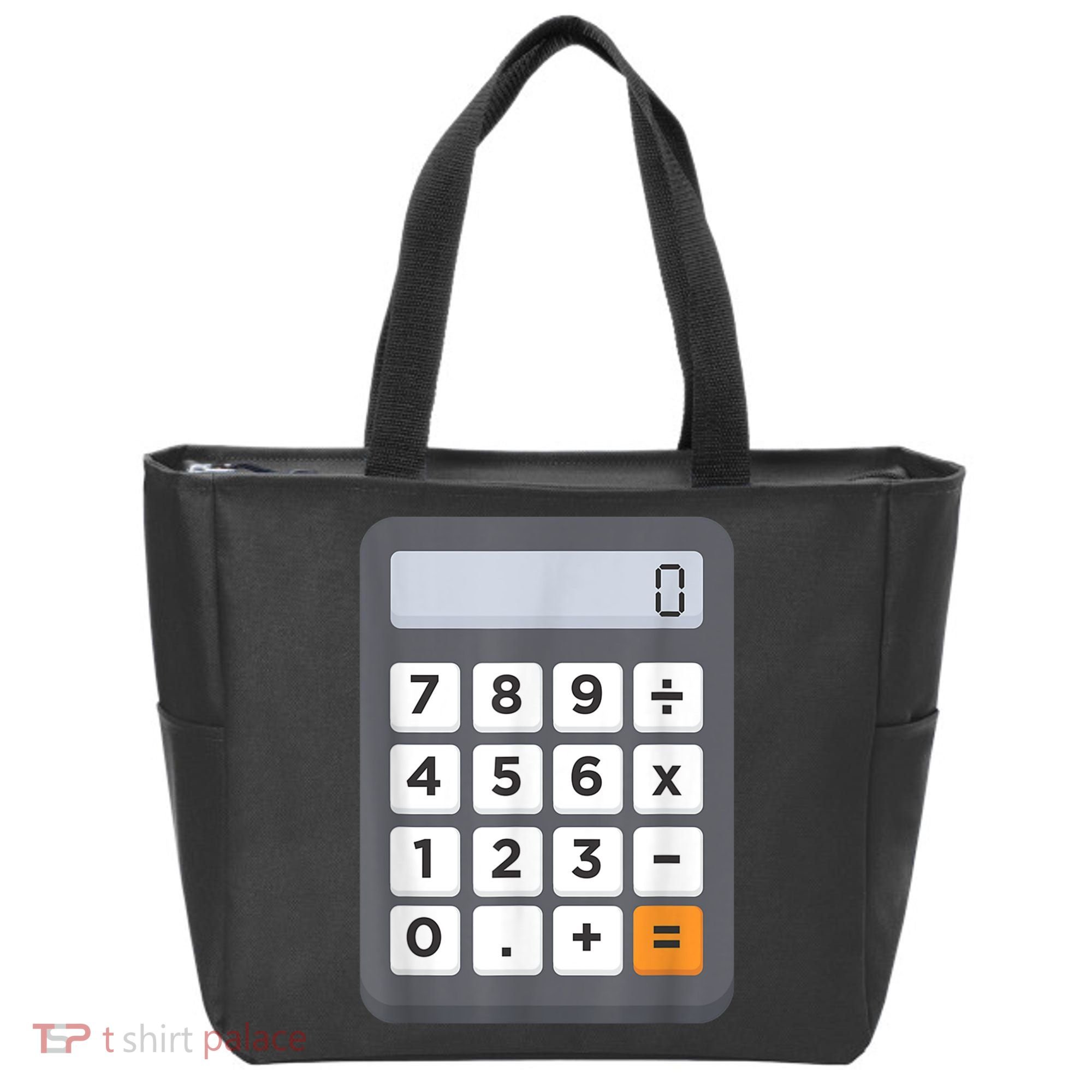 Funny Accountant Halloween Costume Outfit Math Calculator Tote Bag