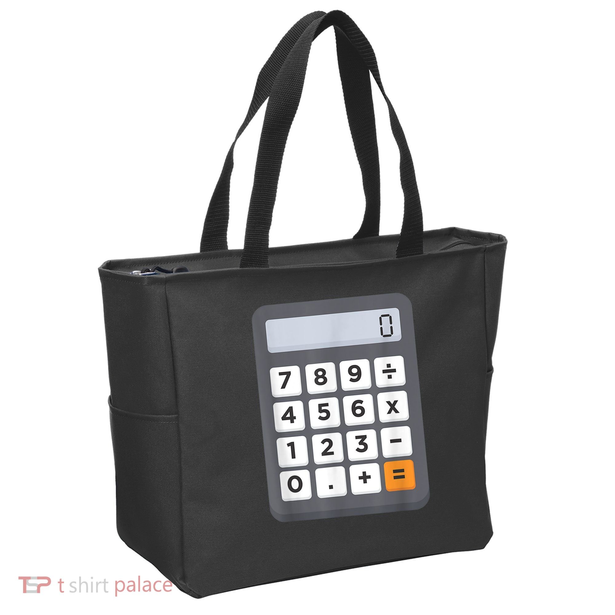 Funny Accountant Halloween Costume Outfit Math Calculator Tote Bag