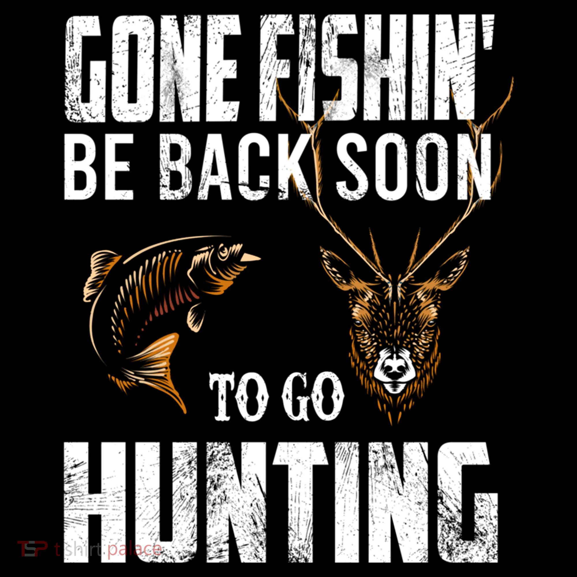 Fishing And Hunting Funny Fish Deer Hunter Gag Gift Gift Coffee Mug