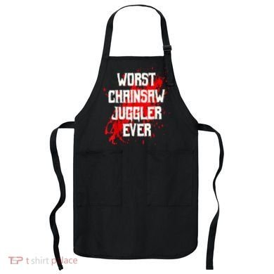 Funny Ampu Hand Arm Amputation Worst Chainsaw Juggler Apron
