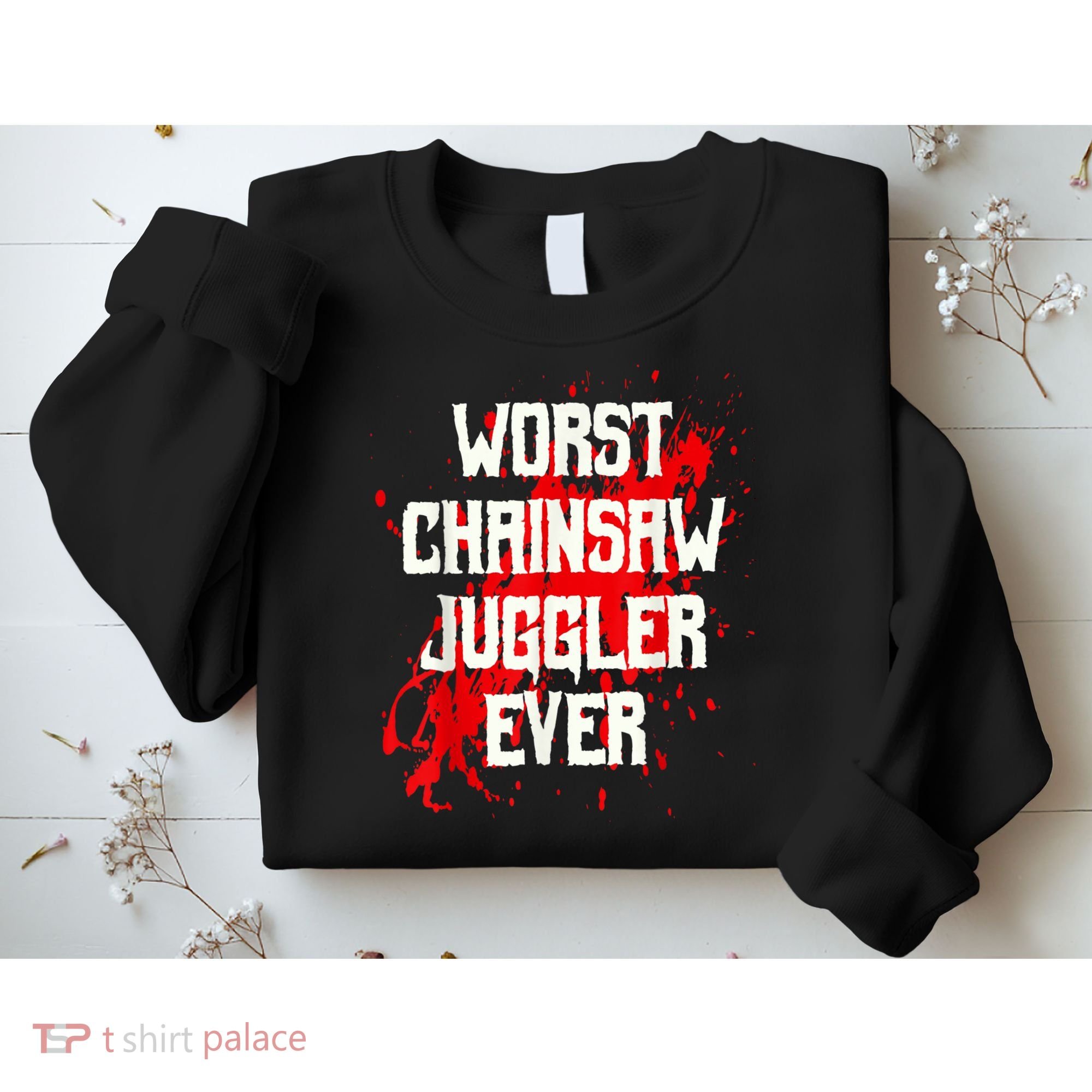 Funny Ampu Hand Arm Amputation Worst Chainsaw Juggler Sweatshirt