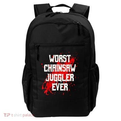 Funny Ampu Hand Arm Amputation Worst Chainsaw Juggler Backpack