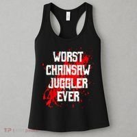 Funny Ampu Hand Arm Amputation Worst Chainsaw Juggler Women's Tank Top thumb 3