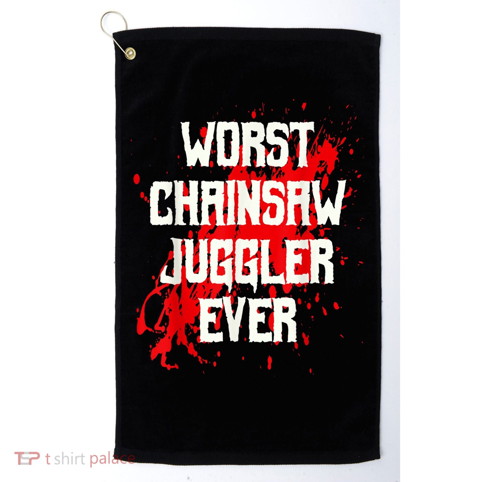 Funny Ampu Hand Arm Amputation Worst Chainsaw Juggler Golf Towel