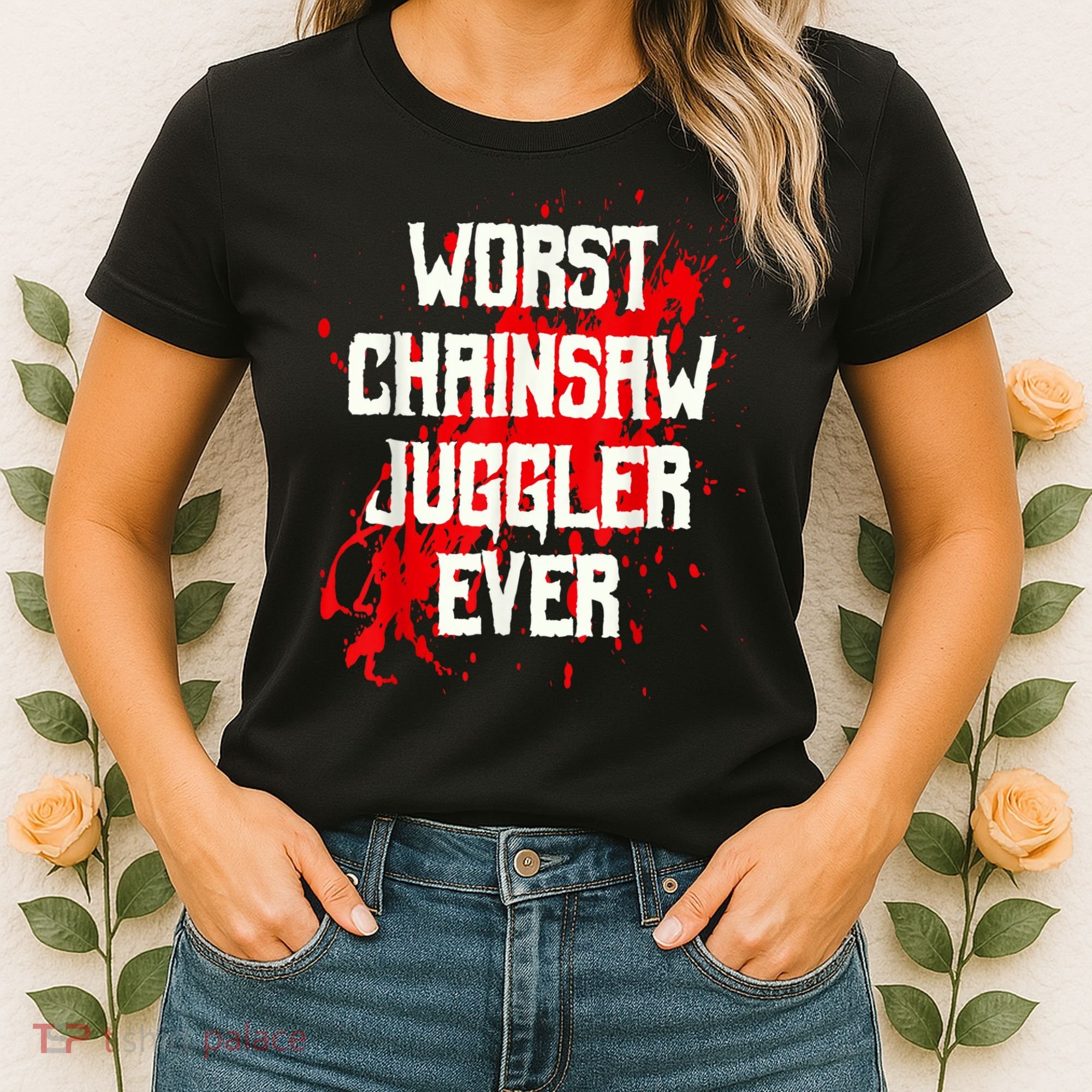 Funny Ampu Hand Arm Amputation Worst Chainsaw Juggler Women's T-Shirt