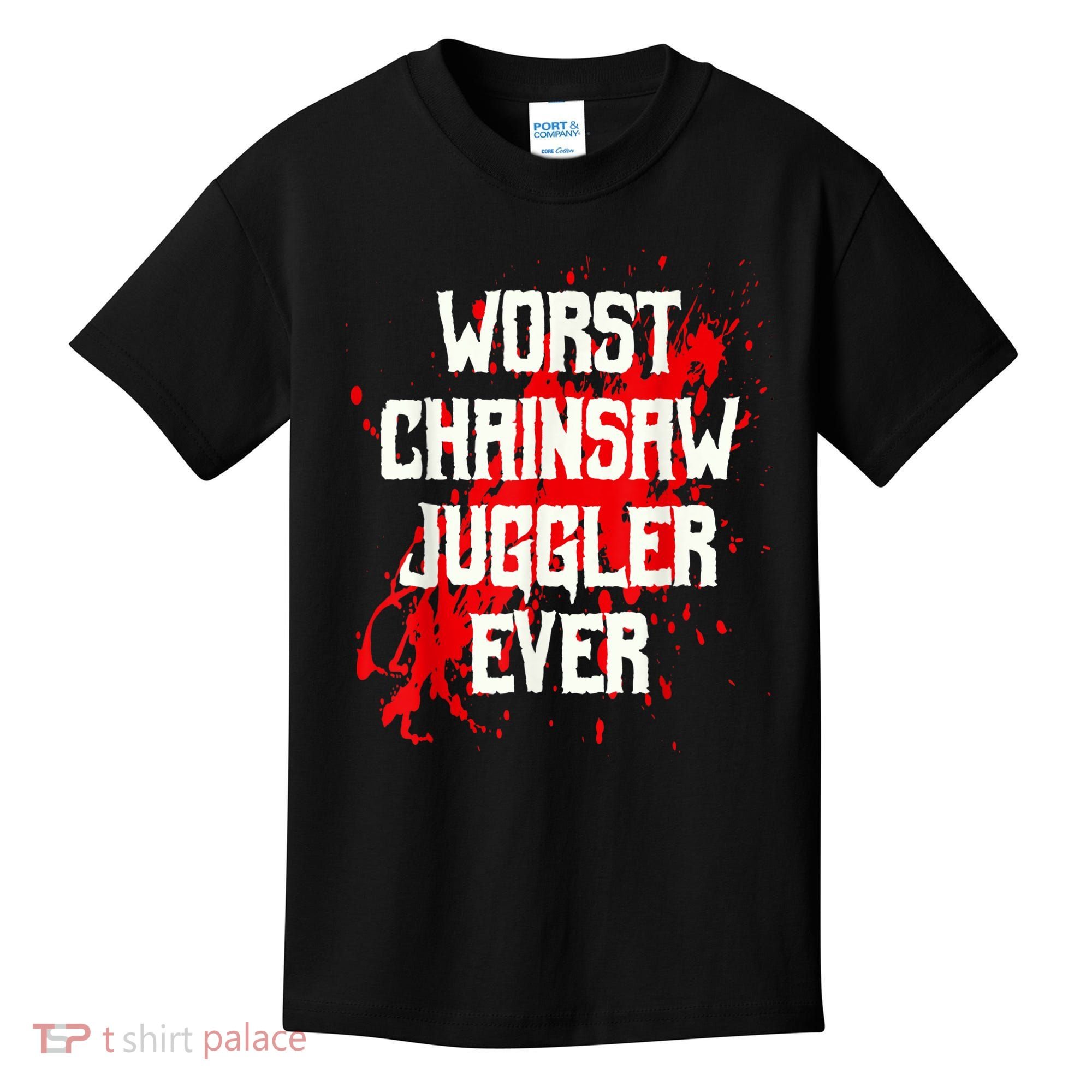 Funny Ampu Hand Arm Amputation Worst Chainsaw Juggler Kids T-Shirt