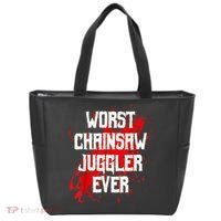 Funny Ampu Hand Arm Amputation Worst Chainsaw Juggler Tote Bag thumb 0