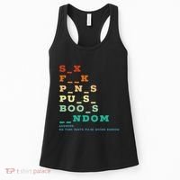 Funny Adult Humor Vulgar Dirty Jokes Sarcastic Women's Tank Top thumb 0