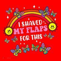 Funny Adult Humor I Shaved My Flaps For This Gift Santa Hat thumb 1