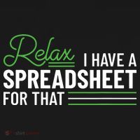 Funny Accountant I Have A Spreadsheet For That Accounting Long Sleeve Shirt thumb 2