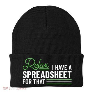 Funny Accountant I Have A Spreadsheet For That Accounting Beanie