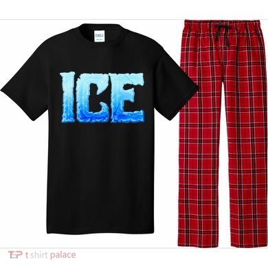 Fire And Ice Funny DIY Group Couples Halloween Costume Ice Pajama Set