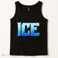 Fire And Ice Funny DIY Group Couples Halloween Costume Ice Tank Top thumb 2