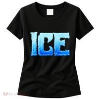 Fire And Ice Funny DIY Group Couples Halloween Costume Ice Women's T-Shirt thumb 0