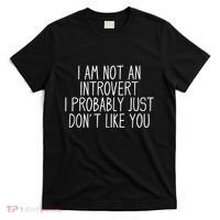 Funny Antisocial Introvert T-Shirt thumb 0