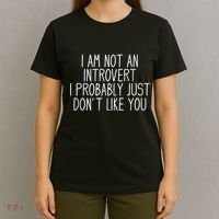 Funny Antisocial Introvert T-Shirt thumb 4