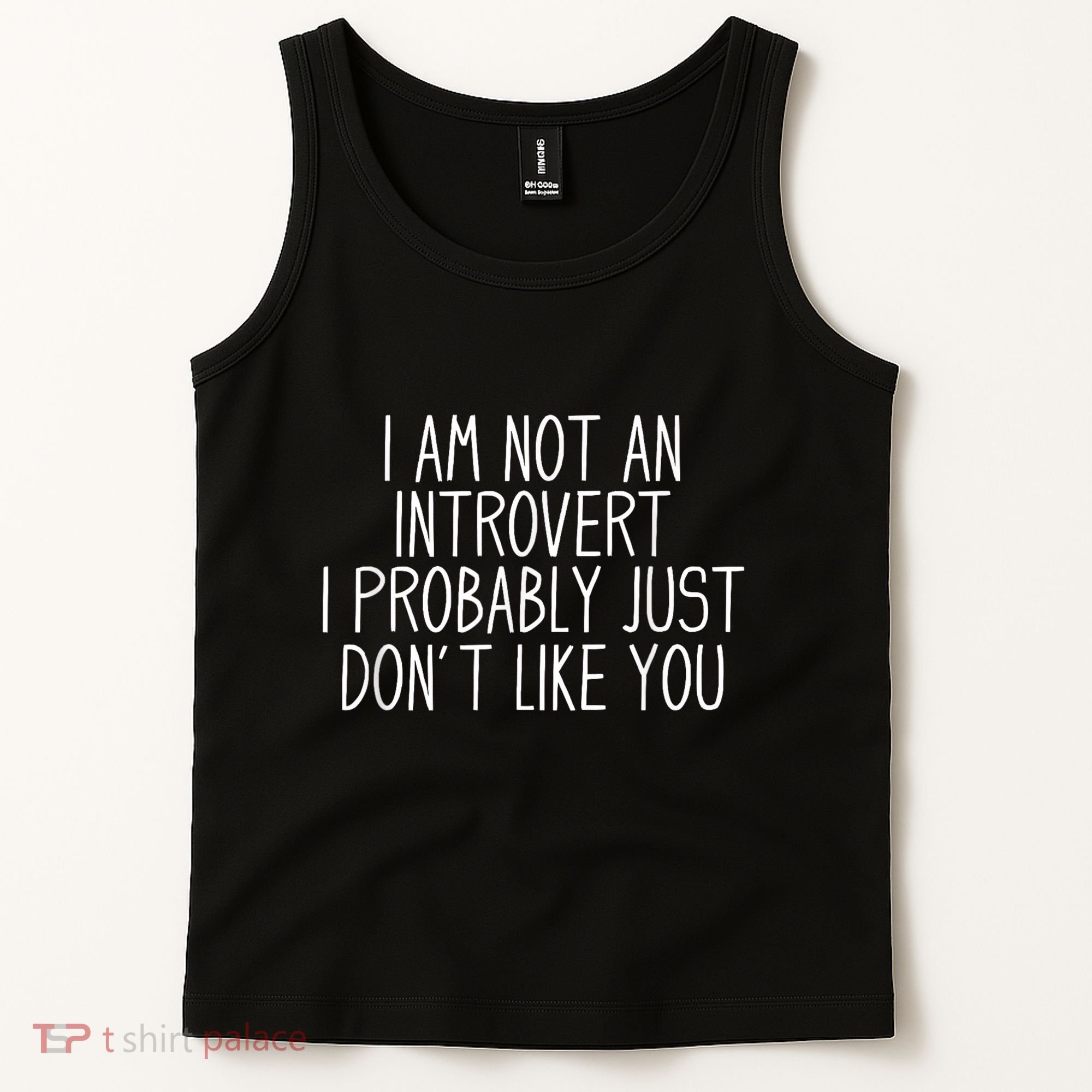 Funny Antisocial Introvert Tank Top